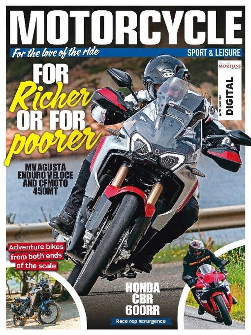 Title details for Motorcycle Sport & Leisure by Mortons Media Group, Ltd - Available